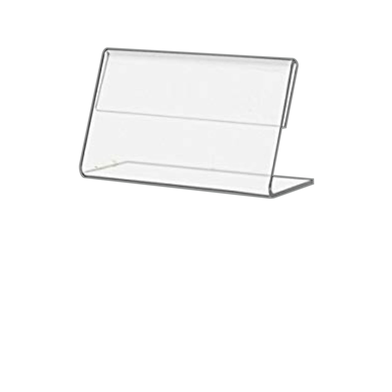 Clear Acrylic Table TOP Display Stands A5 (Wide) Pack of 2pcs