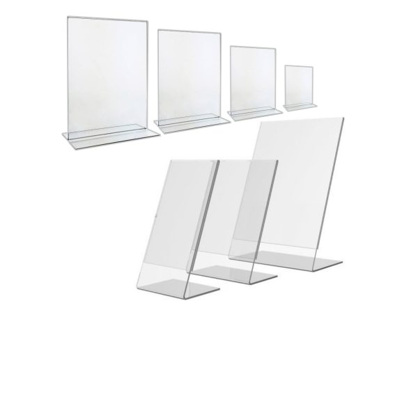Acrylic Table Top Display Stands