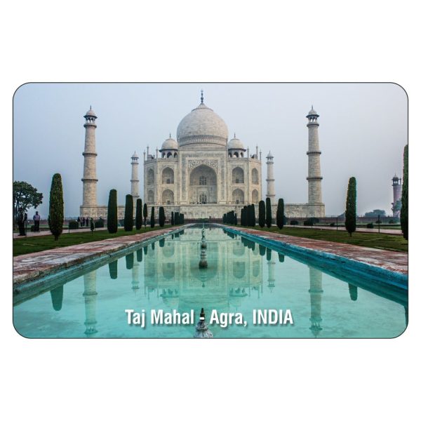 FRIDGE MAGNET - MONUMENTS & PLACES - TAJ MAHAL #1