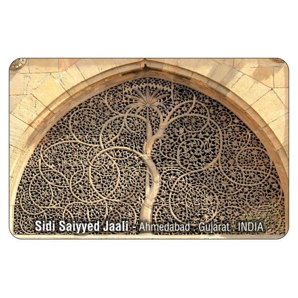 FRIDGE MAGNET - MONUMENTS & PLACES - SIDI SAIYYED JAALI