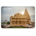 FRIDGE MAGNET - MONUMENTS & PLACES - SOMNATH TEMPLE #3