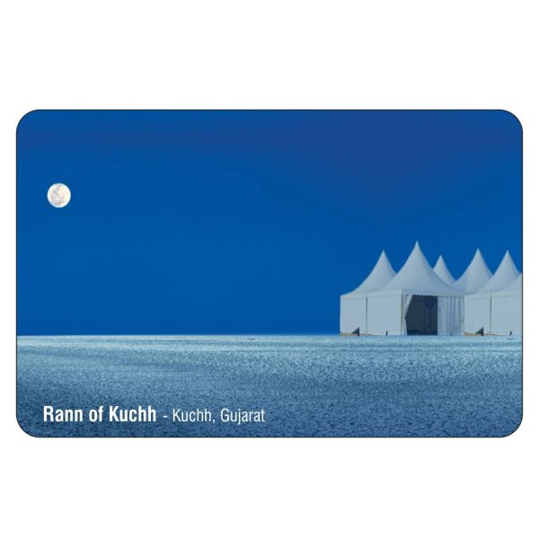 FRIDGE MAGNET - MONUMENTS & PLACES - RANN OF KUCHH #3
