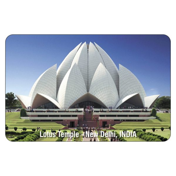 FRIDGE MAGNET - MONUMENTS & PLACES - LOTUS TEMPLE