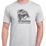GRAPHIC UNISEX T-SHIRT (4X4 OFF-ROADING HABIT)
