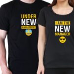 New Manager Couple Tshirt