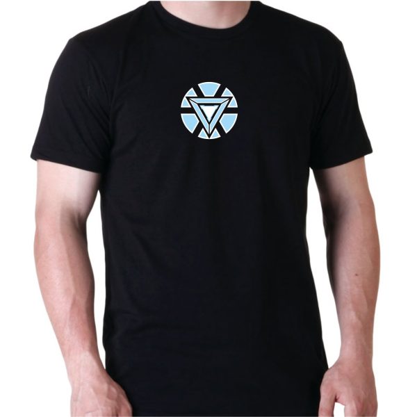 GRAPHIC UNISEX T-SHIRT - IRONMAN ARC REACTOR MARK 6