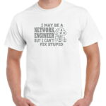 GRAPHIC UNISEX T-SHIRT (FUNNY NETWORK ENGINEER)