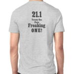 GRAPHIC UNISEX T-SHIRT - MARATHON RUNNER - FREAKING HALF MARATHON