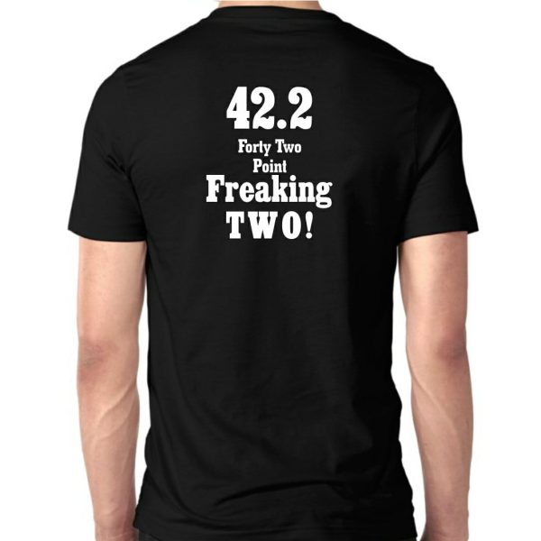 GRAPHIC UNISEX T-SHIRT - MARATHON RUNNER - FREAKING FULL MARATHON