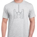 GRAPHIC UNISEX T-SHIRT - MARATHON RUNNER - RUNNING SHOE LUNGS