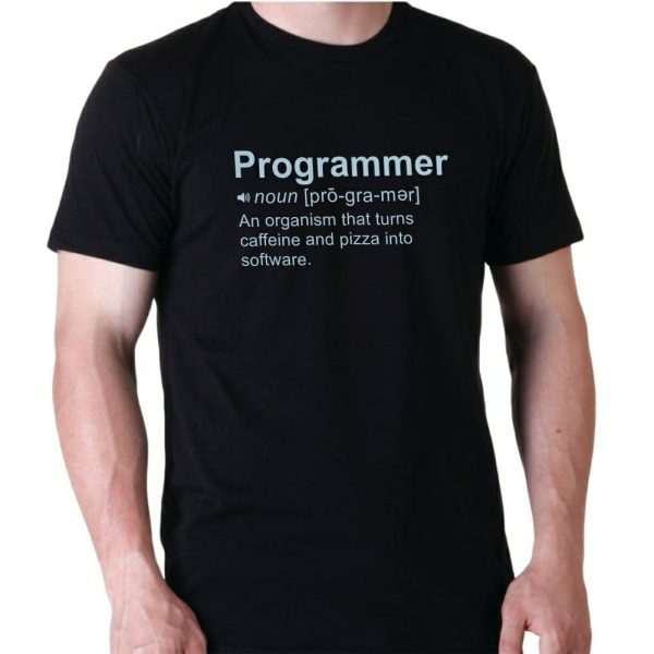 GRAPHIC UNISEX T-SHIRT - FUNNY QUOTE - AWESOME PROGRAMMER