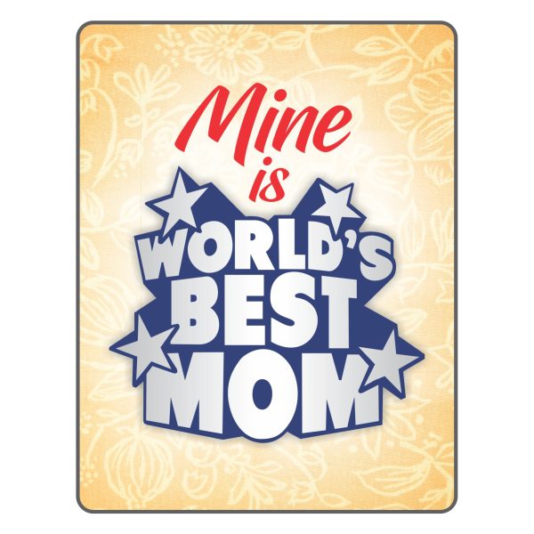 FRIDGE MAGNET - MOTHER - WORLD'S BEST MOM