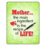 Mother's day fridge magnet