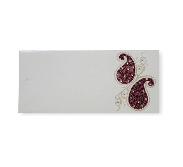 GIFT COVERS - MONEY COVERS - SHAGUN / SHUKAN COVERS - FOR BLESSINGS & COMPLIMENTS - (Pack of 50 covers) - Design#100