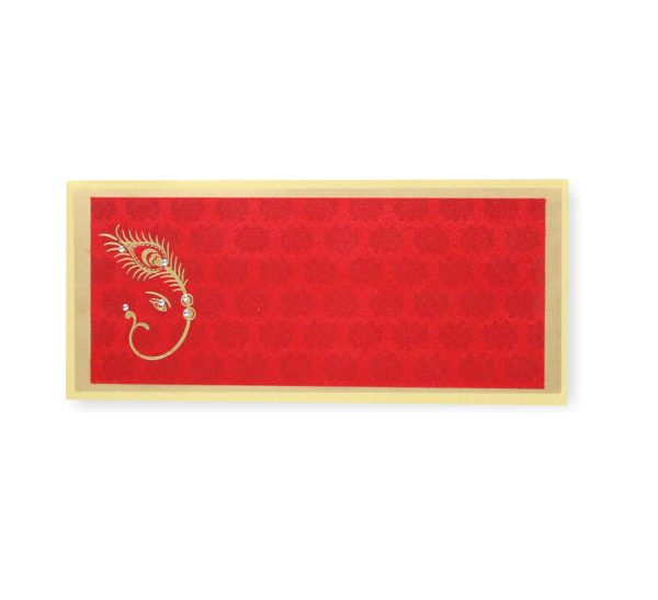 GIFT COVERS - MONEY COVERS - SHAGUN / SHUKAN COVERS - FOR BLESSINGS & COMPLIMENTS - (Pack of 50 covers) - Design#112