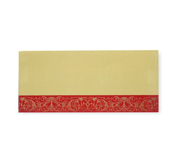 GIFT COVERS - MONEY COVERS - SHAGUN / SHUKAN COVERS - FOR BLESSINGS & COMPLIMENTS - (Pack of 50 covers) - Design#115