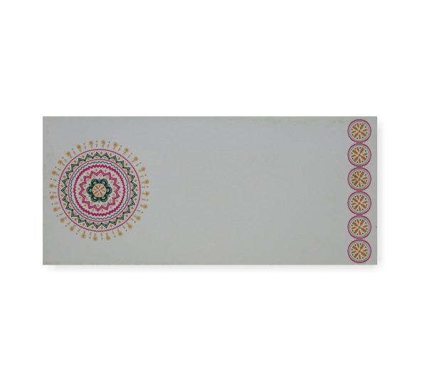 GIFT COVERS - MONEY COVERS - SHAGUN / SHUKAN COVERS - FOR BLESSINGS & COMPLIMENTS - (Pack of 50 covers) - Design#24