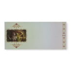 GIFT COVERS - MONEY COVERS - SHAGUN / SHUKAN COVERS - FOR BLESSINGS & COMPLIMENTS - (Pack of 50 covers) - Design#33