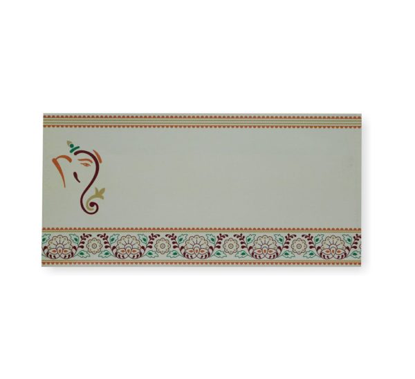 GIFT COVERS - MONEY COVERS - SHAGUN / SHUKAN COVERS - FOR BLESSINGS & COMPLIMENTS - (Pack of 50 covers) - Design#41