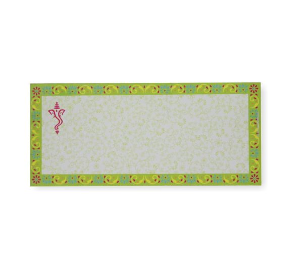 GIFT COVERS - MONEY COVERS - SHAGUN / SHUKAN COVERS - FOR BLESSINGS & COMPLIMENTS - (Pack of 50 covers) - Design#44