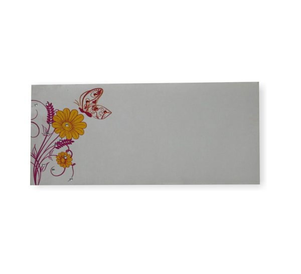GIFT COVERS - MONEY COVERS - SHAGUN / SHUKAN COVERS - FOR BLESSINGS & COMPLIMENTS - (Pack of 50 covers) - Design#62