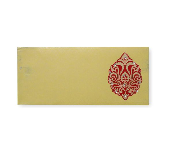 GIFT COVERS - MONEY COVERS - SHAGUN / SHUKAN COVERS - FOR BLESSINGS & COMPLIMENTS - (Pack of 50 covers) - Design#64