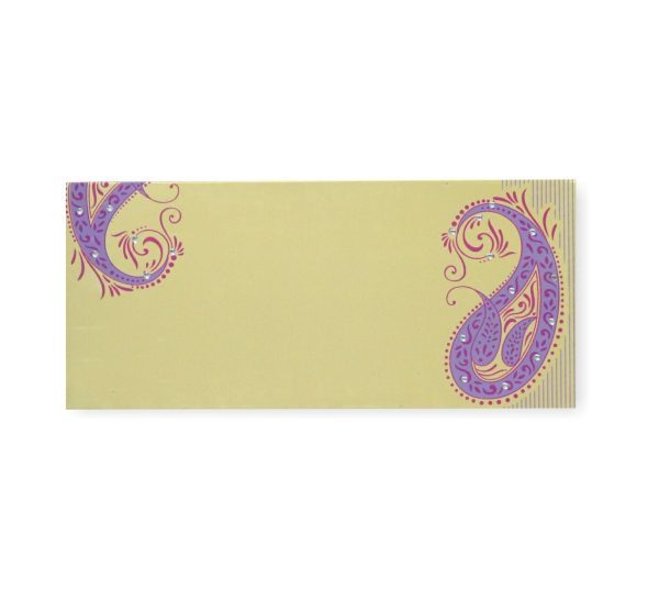 GIFT COVERS - MONEY COVERS - SHAGUN / SHUKAN COVERS - FOR BLESSINGS & COMPLIMENTS - (Pack of 50 covers) - Design#97