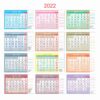Monthly Calendar 2022