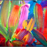 CANVAS PHOTO FRAME WITH HIGH RESOLUTION PRINTING - VIVID STROKES