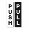 PushPull-bw Push-Pull Sign