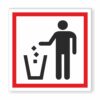 UseDustbin-1 USE DUSTBIN Sign
