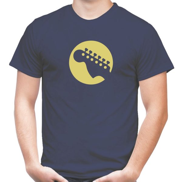 Graphic Unisex Tshirt - Music Fan - Guitarist - Guitar silhouette
