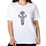 GRAPHIC UNISEX T-SHIRT - TATTOO & FOLK ART Tshirt (Red Indian#1)