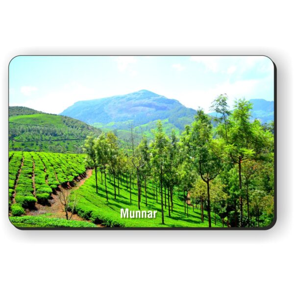 FRIDGE MAGNET - MONUMENTS & PLACES - MUNNAR, KERALA - 2