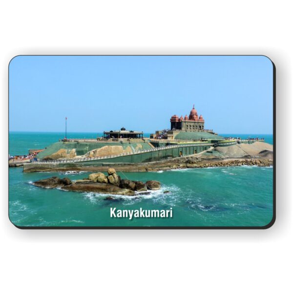 FRIDGE MAGNET - MONUMENTS & PLACES - KANYAKUMARI, TAMIL NADU - 2