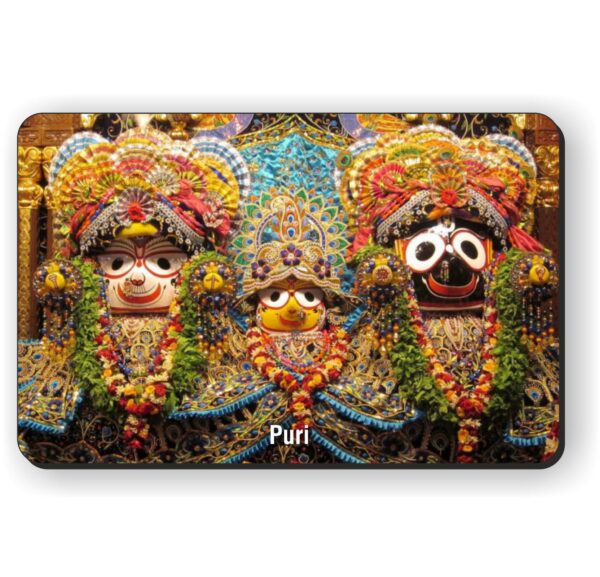 FRIDGE MAGNET - MONUMENTS & PLACES - JAGGANNATH PURI, ODISHA - 3